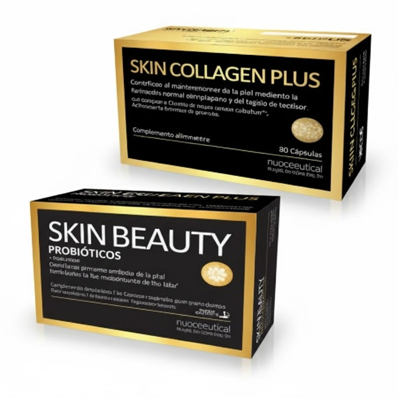 Skin Beauty Collagen Probioticos Vecos - 30 Capsulas 👩