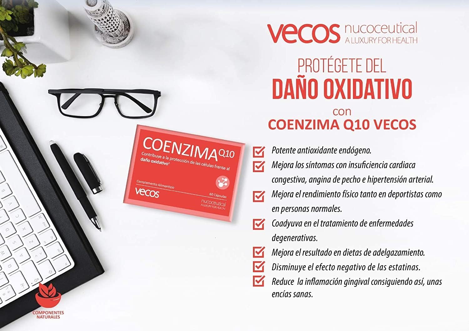 Coenzima Q10 - 60 Cápsulas ❤️
