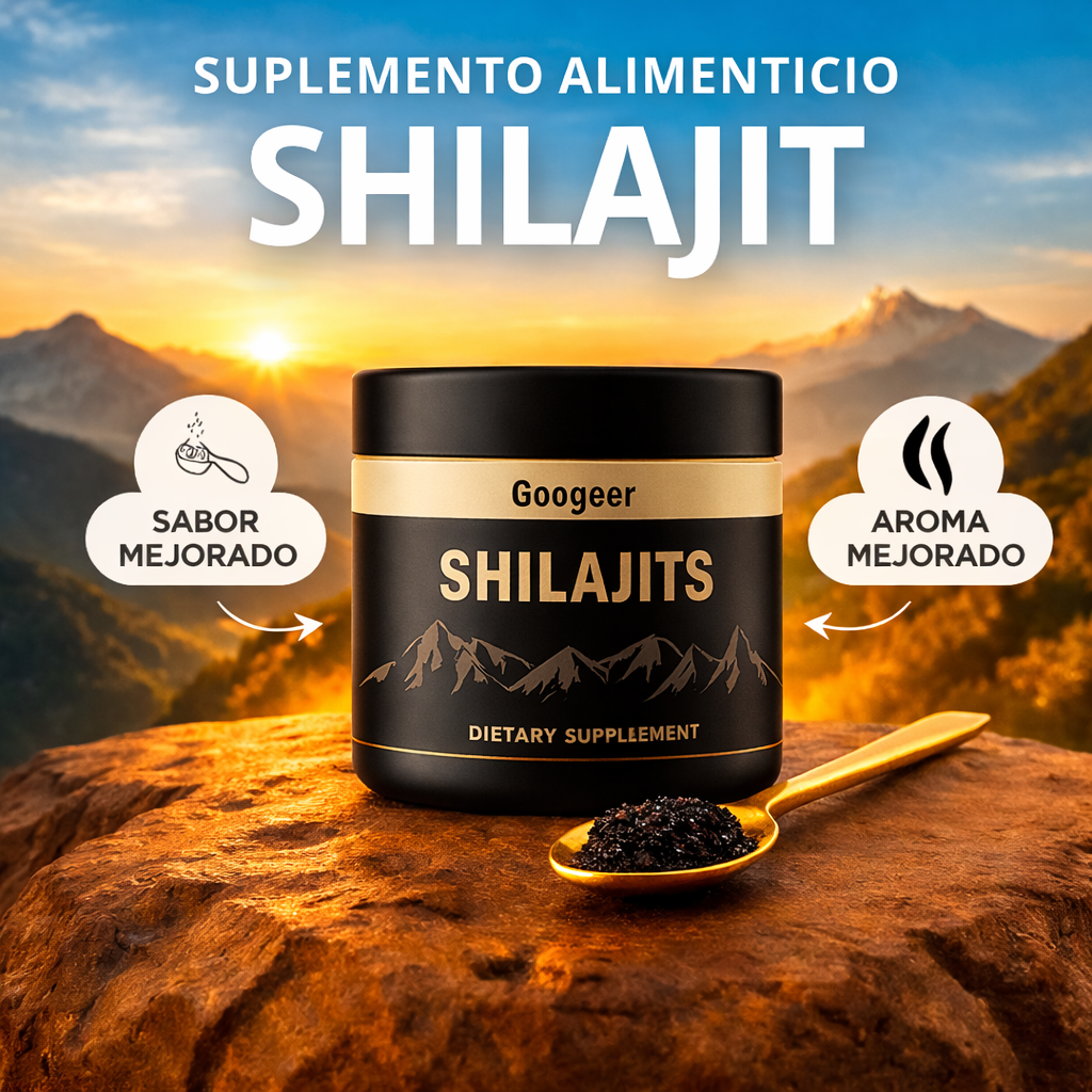 Shilajit 100% Puro 💎 Fuente de Energía Vital del Himalaya